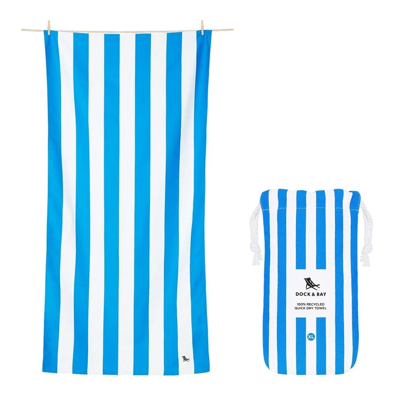 Dock & Bay Quick Dry Towel XL - Bondi Blue