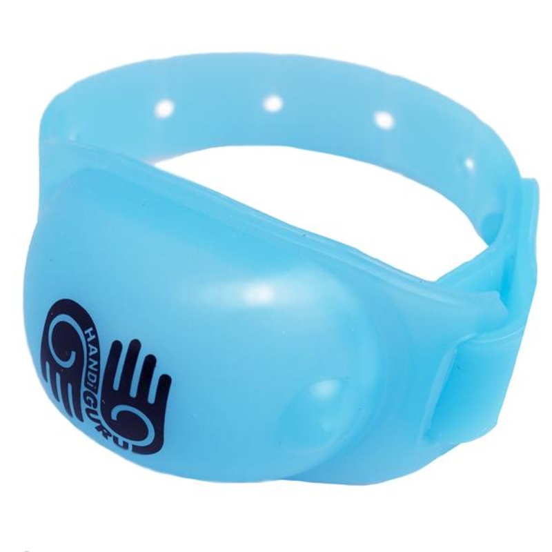 HandiGuru Refillable Silicone Wristband Kit  Transcendental Blue