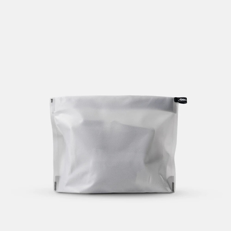 Matador FlatPak Zipper Toiletry Case-  Arctic White
