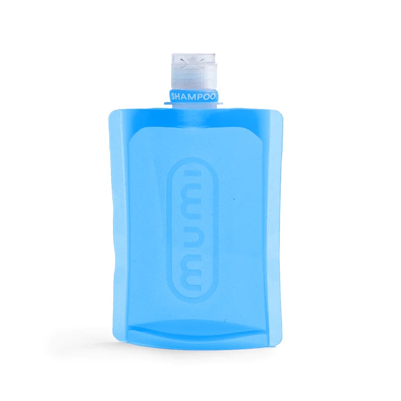 Mumi Refillable Travel Bottle - Blue