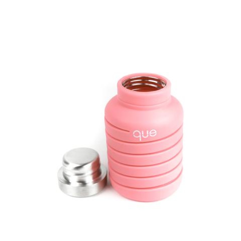 que Bottle 20oz Water Bottle Coral Pink