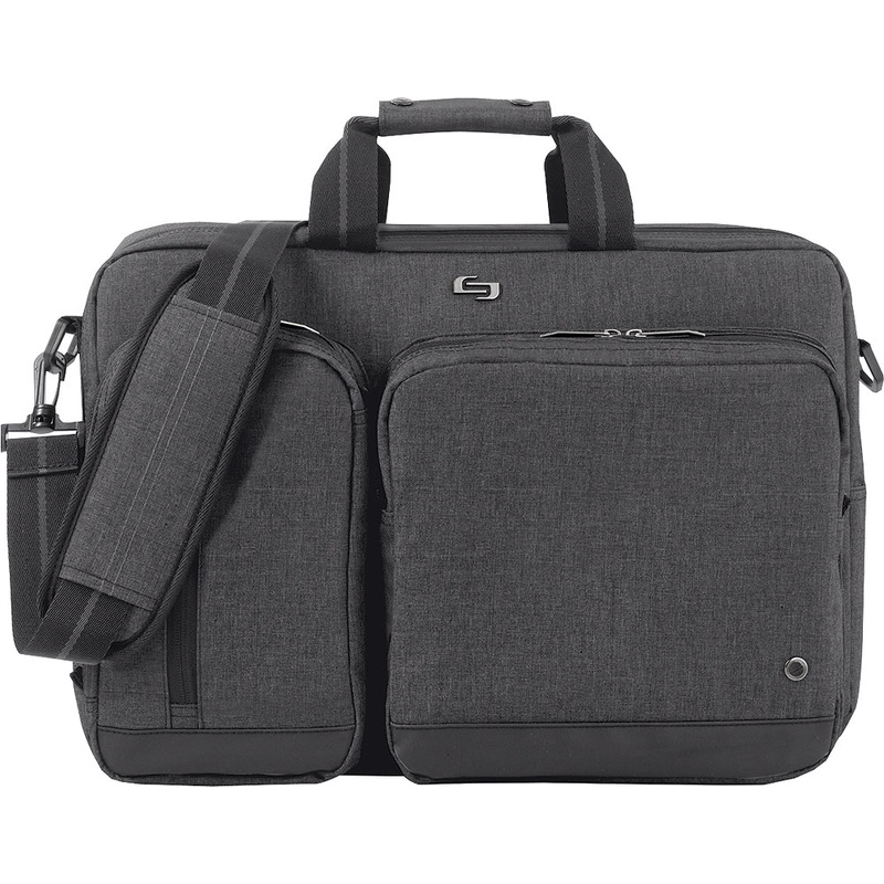 Solo New York Duane Hybrid Briefcase Backpack - Black