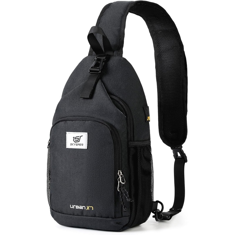 Travel Sling Bag Crossbody Bag Hiking Chest Bag, Unisex