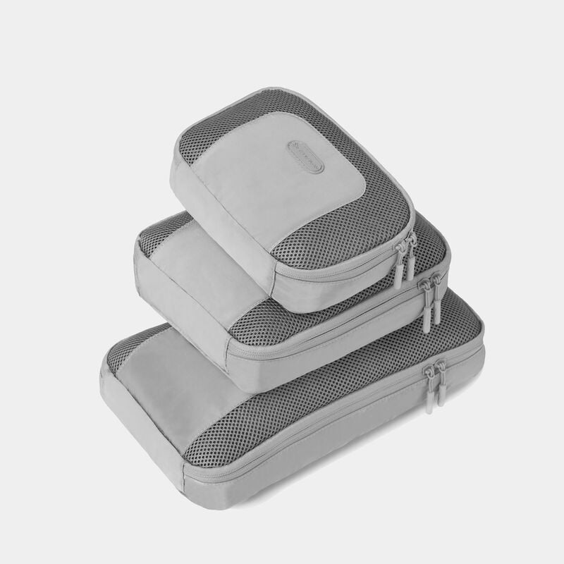 Travelon Bags Set of 3 Packing Cubes - Graphite