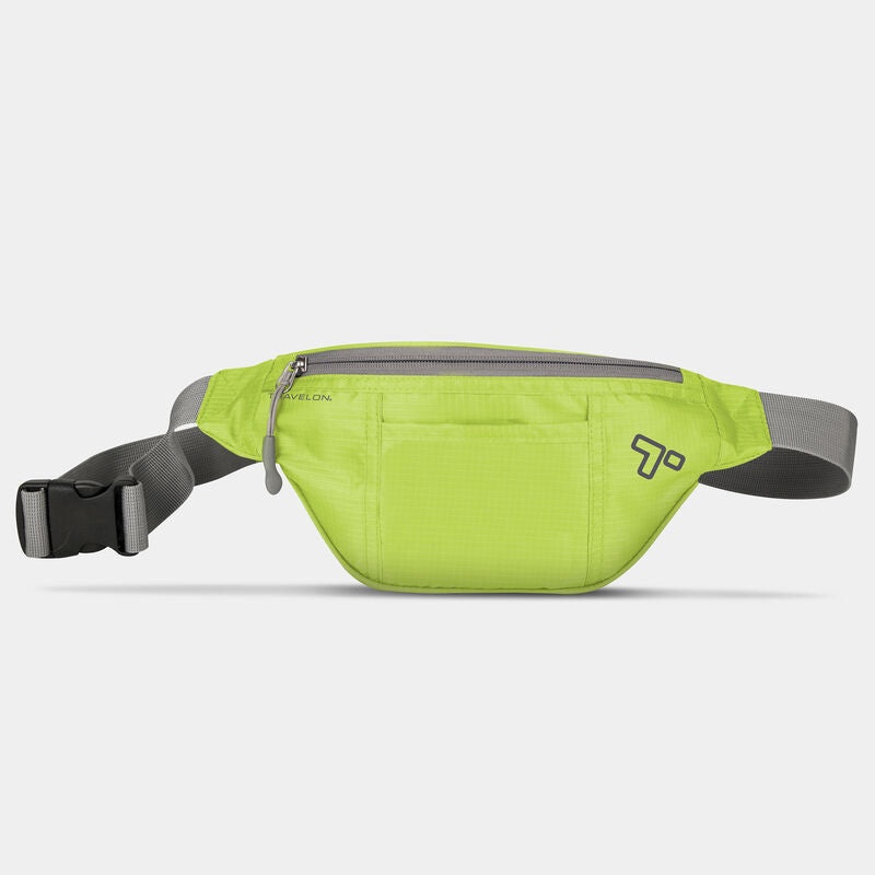 Travelon Top Zip Waist Pack - Lime