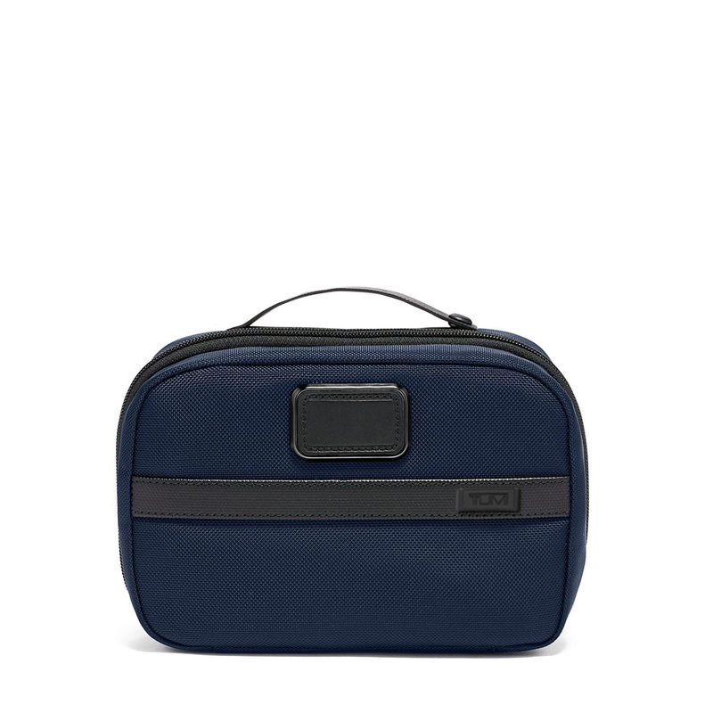 TUMI Alpha 3 Split Travel Kit - Navy