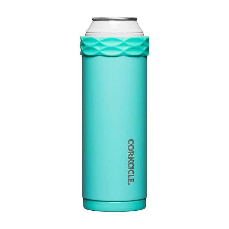 Corkcicle 12 oz Classic Slim Arctican - Gloss Turquoise