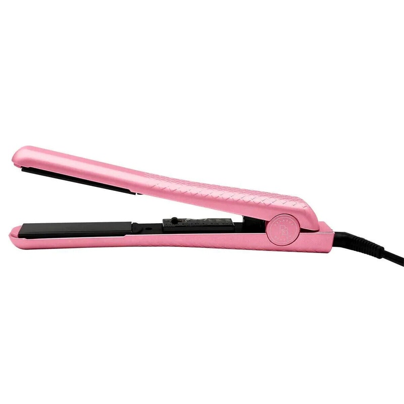 Dual Voltage Ceramic Hair Straightener for Int'l Travel - Pink Sugar