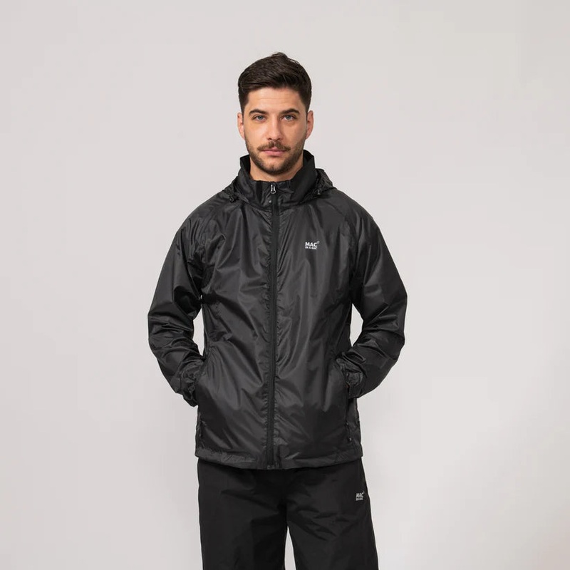 Mac In a Sac Origin 2 Packable Waterproof Jacket XS - Black