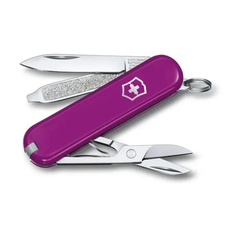 Victorinox Classic SD Swiss Army Knife - Tasty Grape Purple