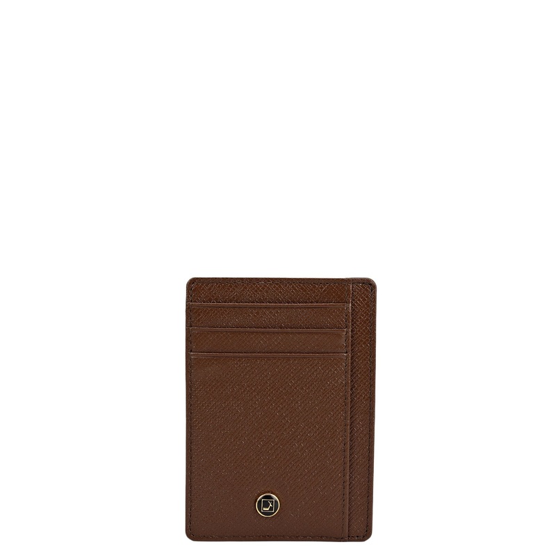 9 Slots Franzy Leather Card Case - Date
