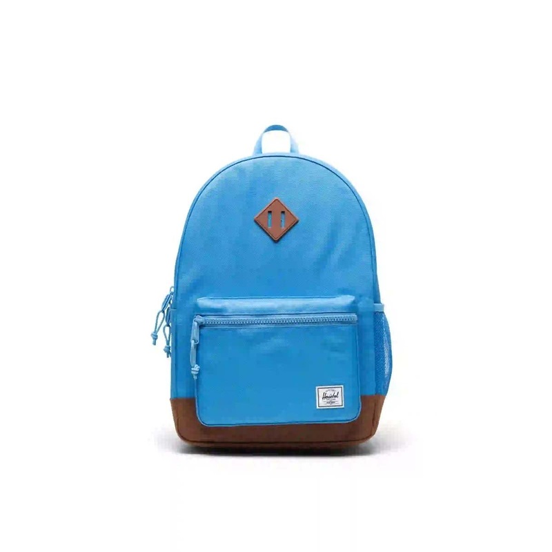 Herschel Heritage Youth Backpack - Azure Blue/Saddle Brown