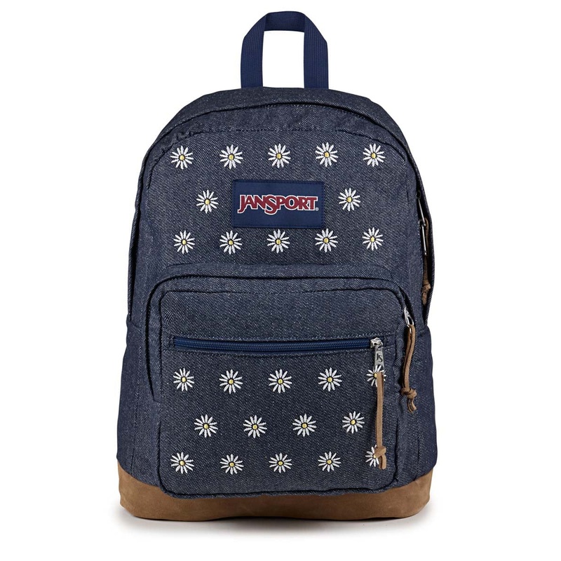JanSport Right Pack Expressions - Embroidered Denim Dark