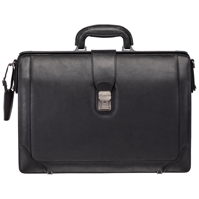 Mancini MILAN Luxurious Litigator Briefcase Pocket for 17.3 Laptop