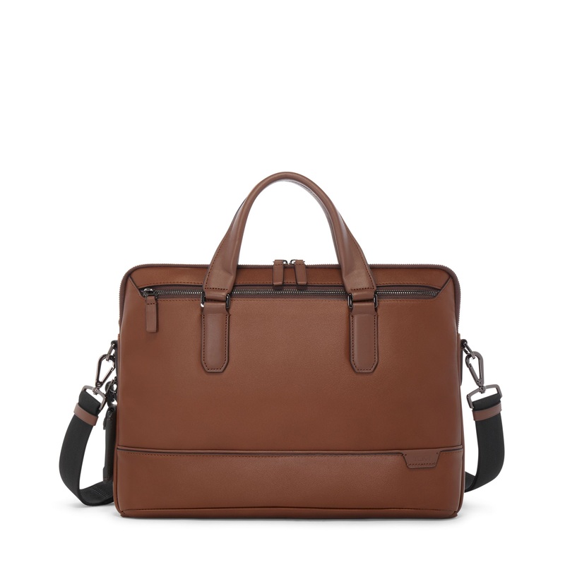 Tumi Harrison Sycamore Slim Brief - Leather