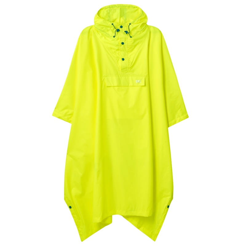 Mac In A Sac Packable Waterproof Unisex Poncho - Neon Yellow
