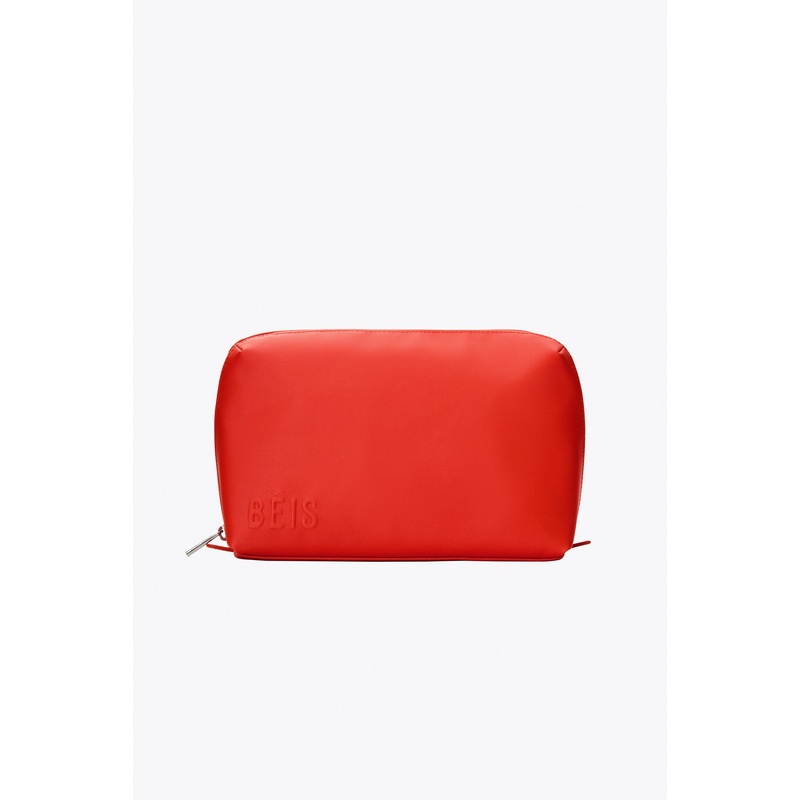 The Medium Cosmetic Pouch in Flame