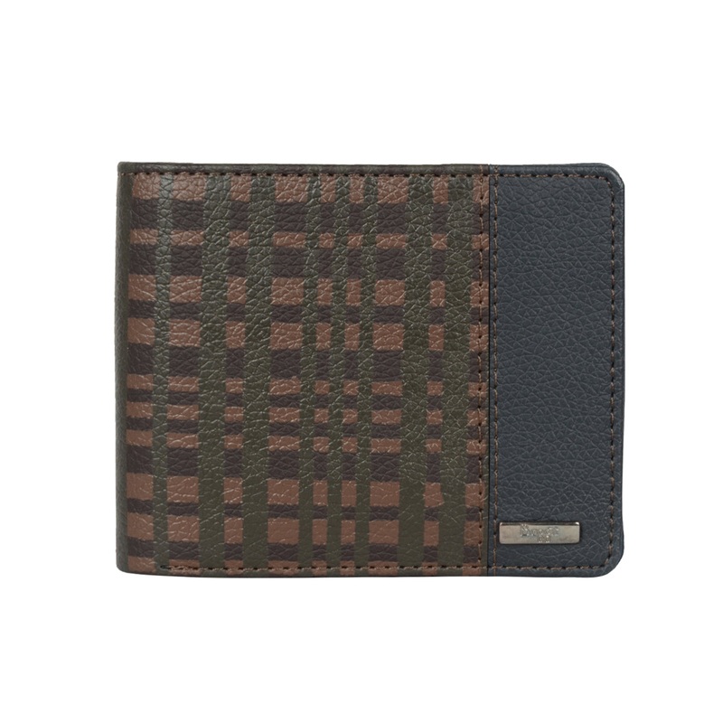 Bronx Brown Small Two Fold Wallet