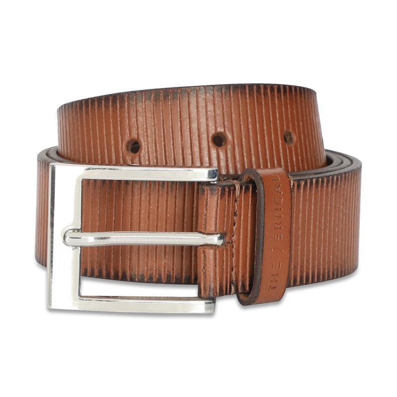 The Vertical Lena Men's Leather Belt