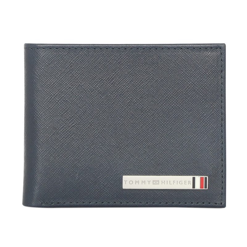 Tommy Hilfiger Marc Men's Leather Global Coin Wallet