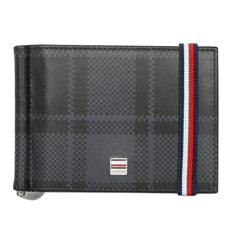 Tommy Hilfiger Weimar Men's Leather Money Clip