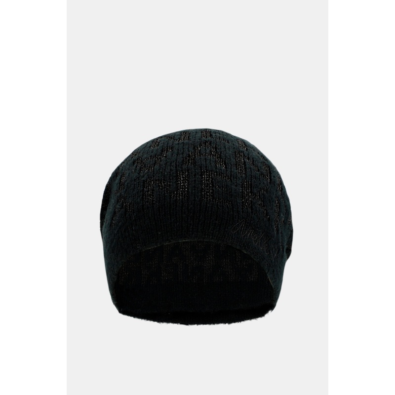 Black Contemporary Knit Hat