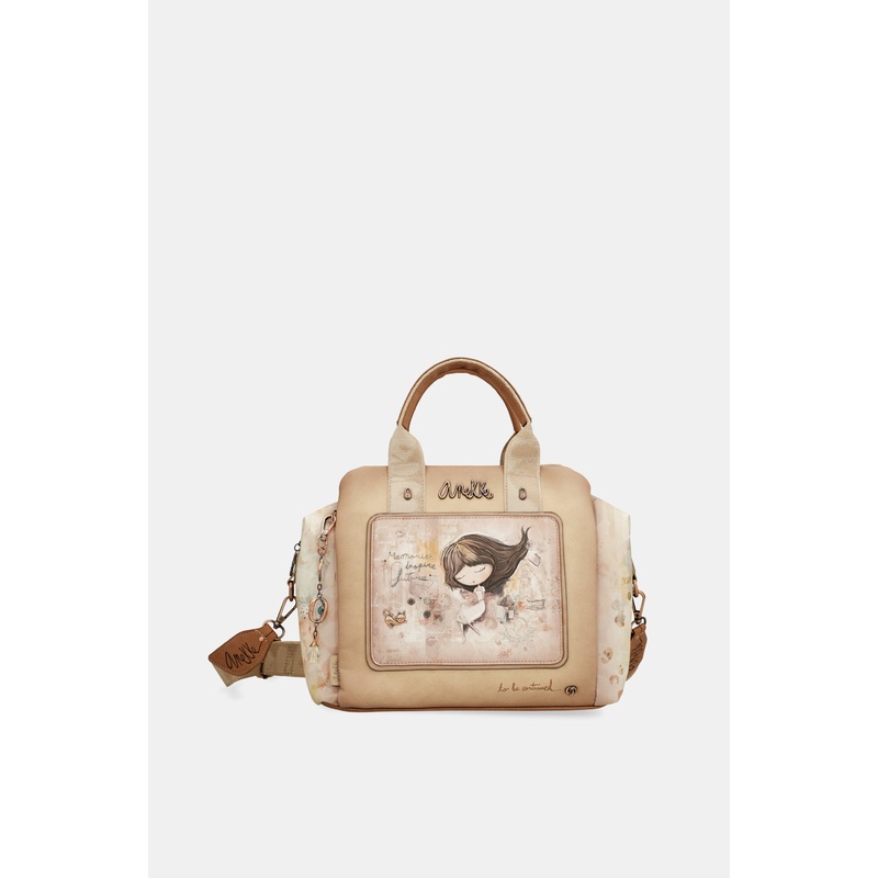 Bowling bag with crossbody strap Memories