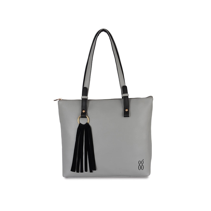Cinnamon Grey Large Tote Bag
