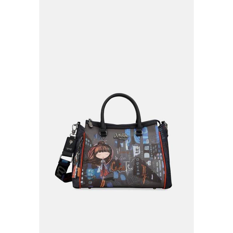 Contemporary large tote bag