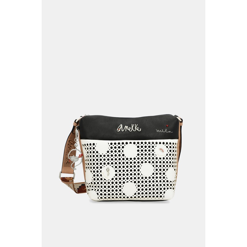 Large crossbody bag with front pocket Alma