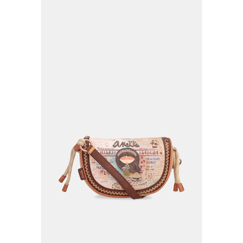 Menire oval crossbody bag
