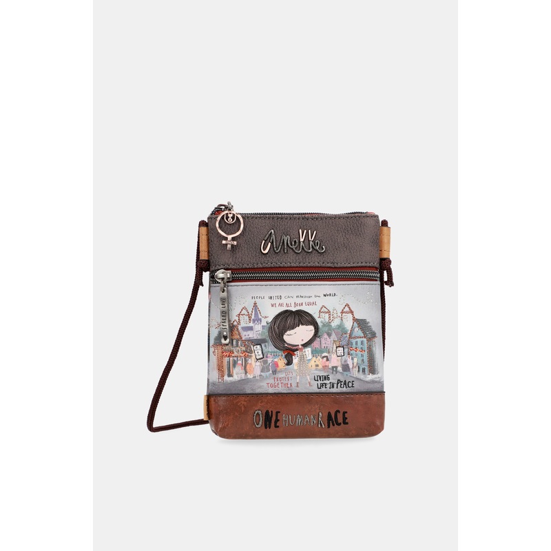 Mini shoulder bag with double compartment Voice