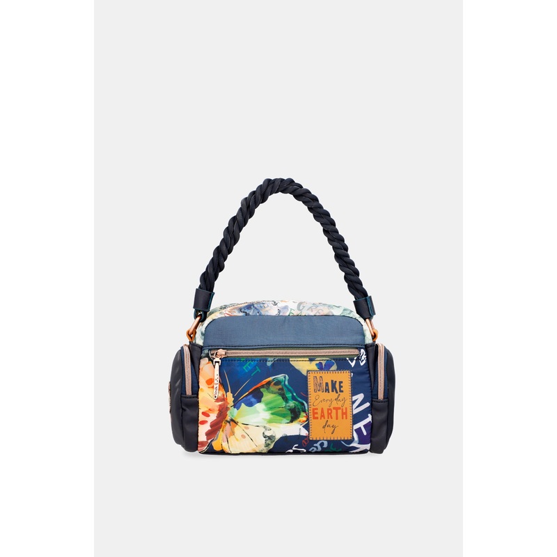 Nature Pachamama blue crossbody bag
