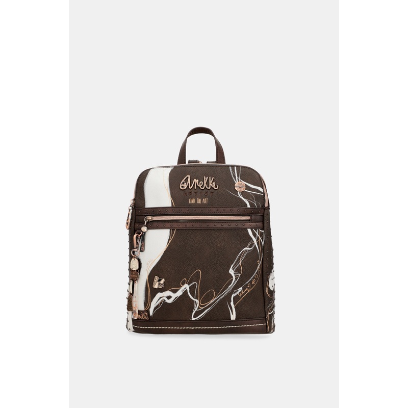 Nature Shod 2 compartment backpack brown