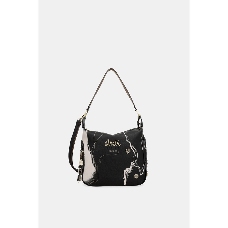 Nature Shod black shoulder bag