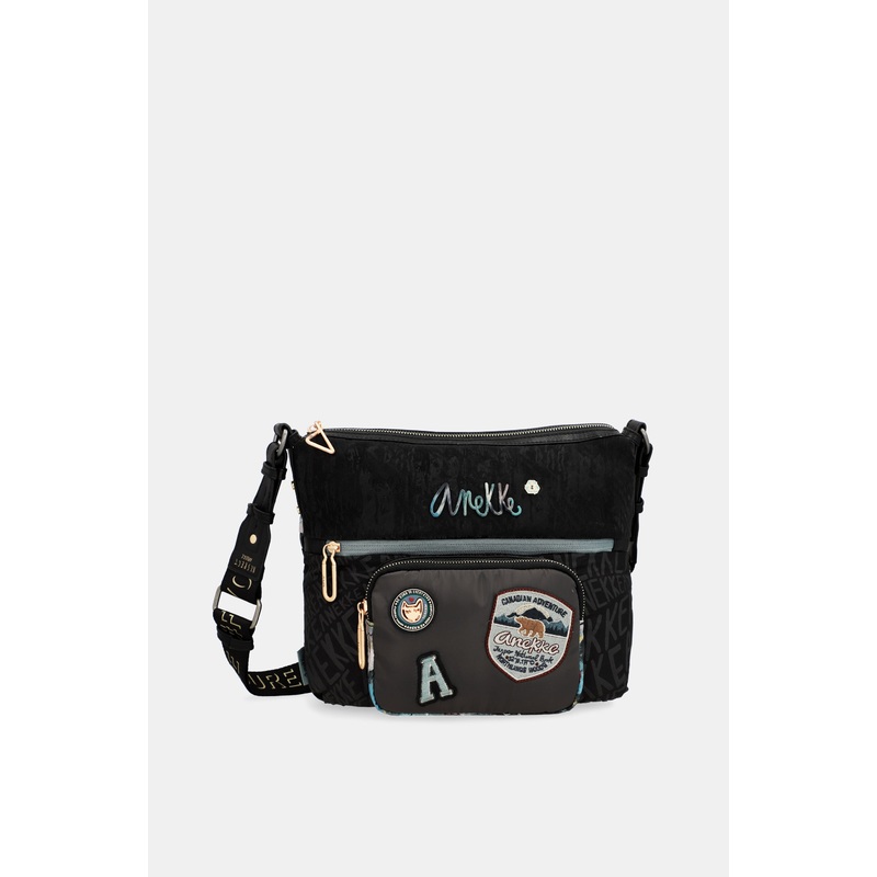 Nature Woods large shoulder bag