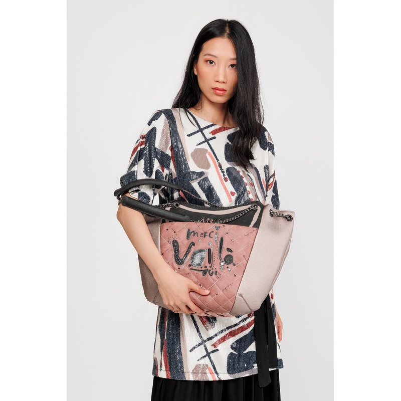 Parisian large tote bag