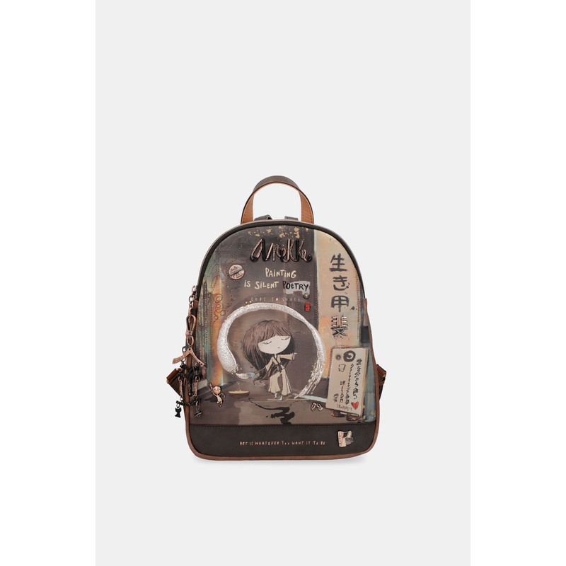 Shen triple compartment backpack