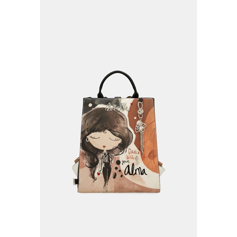 Square backpack Alma