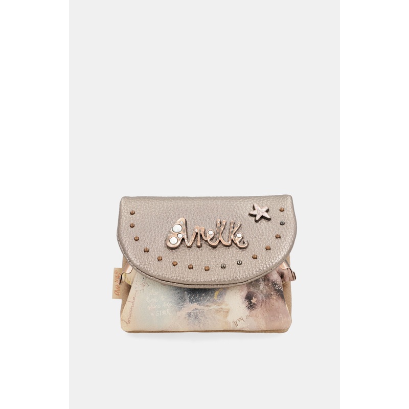 Stars coin purse with flap