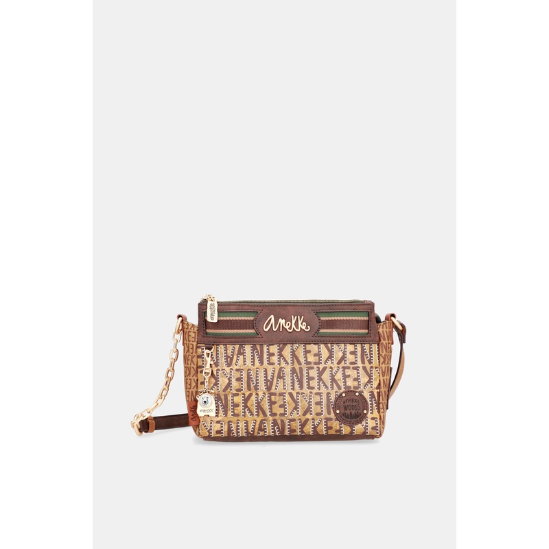 Urban triple compartment messenger bag