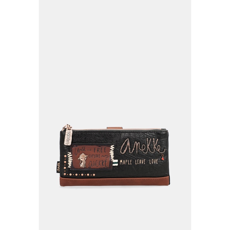 Wild large flexible material wallet