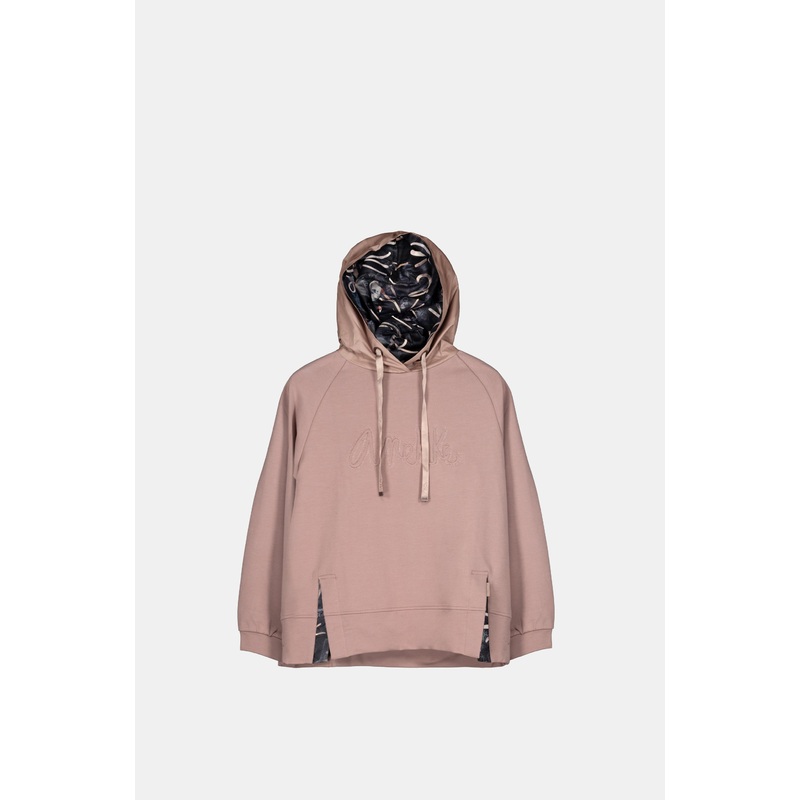 Beige hoodie