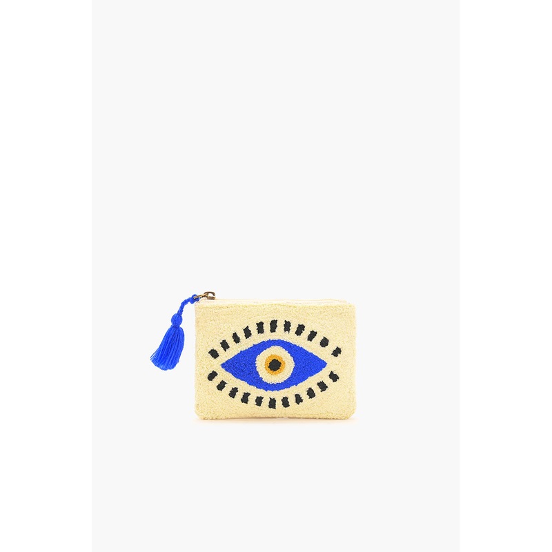Golden Gaze Evil Eye Pouch