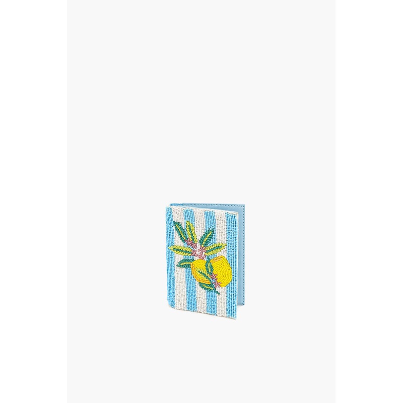 Limoncello Stripe Passport Cover
