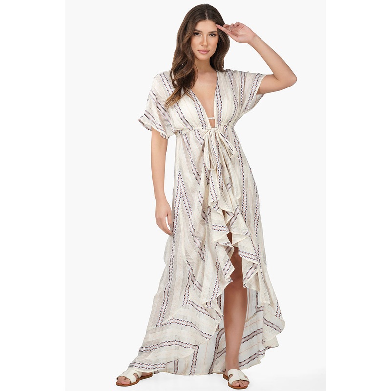 Marie Nautical Cover Up