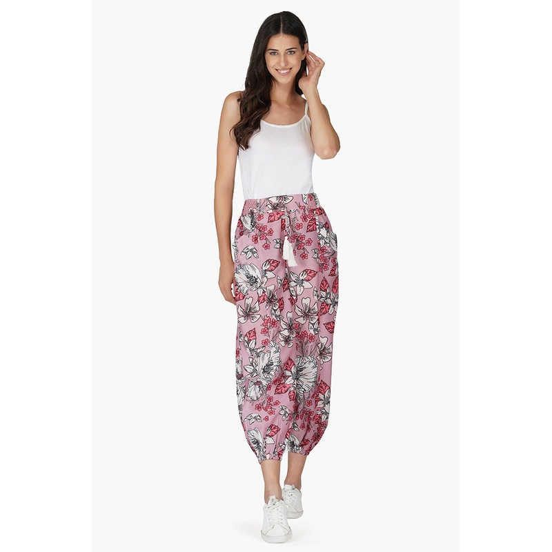 Marsala Floral Pant