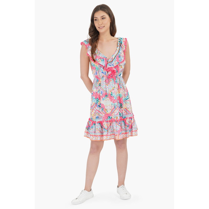 Pink Carnation Short Dress