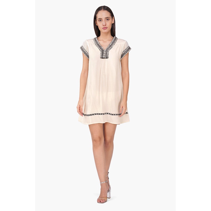 Queen Emperor Embellished Short Dress