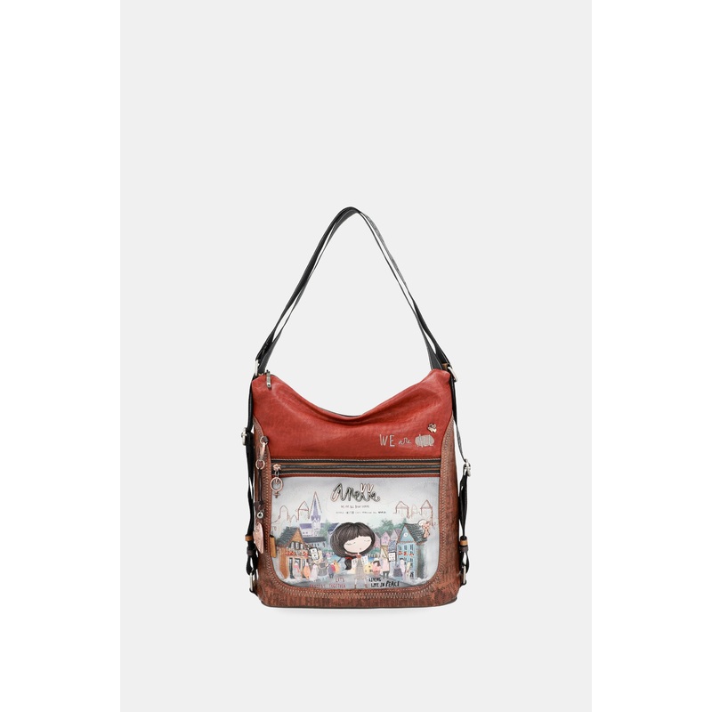 Shoulder bag convertible into a backpack Voice